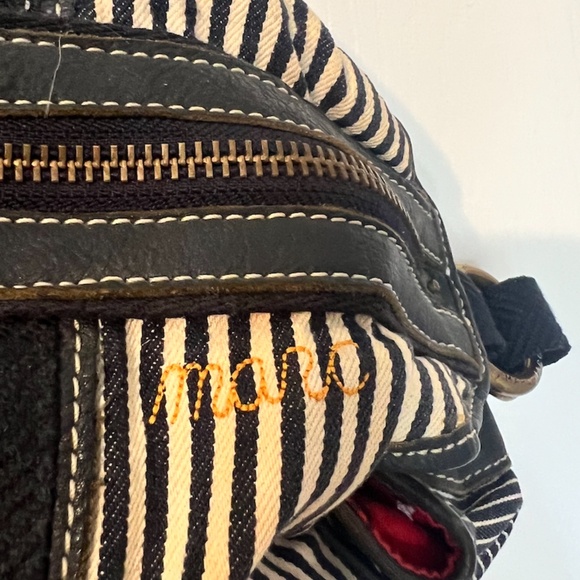 Vintage Marc by Marc Jacobs Striped Canvas Nautical bag - Picture 4 of 6